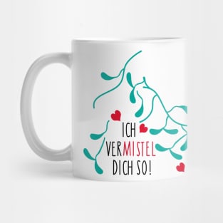 Mistletoe love for couples Mug